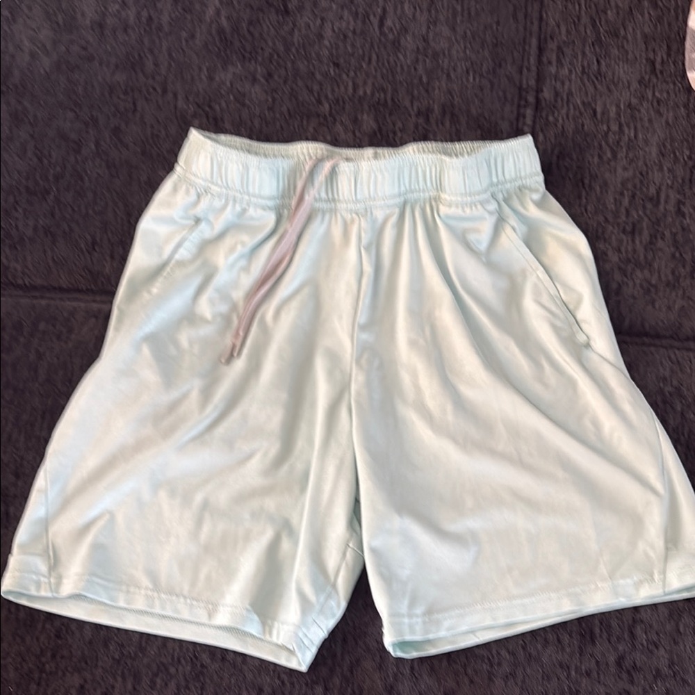 All in Motion Light Blue Athletic Shorts